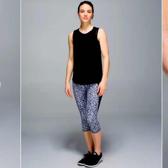 Lululemon Run:Top Speed Crop Capri Leggings size 10 - Picture 2 of 11